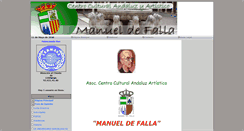 Desktop Screenshot of ccaamanueldefalla.org